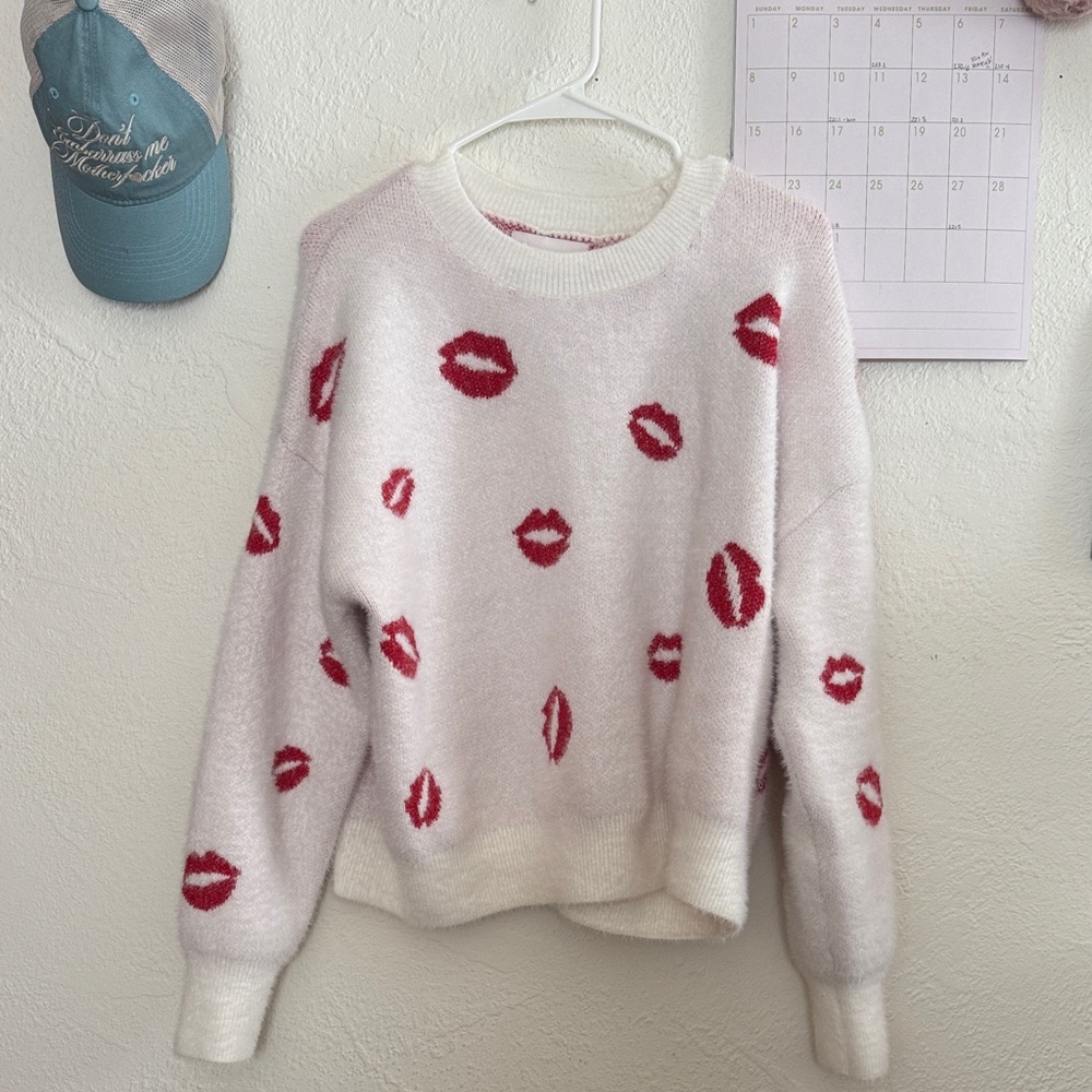 “Kiss Lips” Sweater